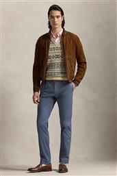 ΠΑΝΤΕΛΟΝΙ SLIM FIT HDN PANT ΧΡΩΜΑ: ΠΡΑΣΙΝΟ, 710856719 POLO RALPH LAUREN