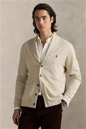 ΠΛΕΚΤΗ ΖΑΚΕΤΑ ΧΡΩΜΑ: ΓΚΡΙ, 710877008 POLO RALPH LAUREN