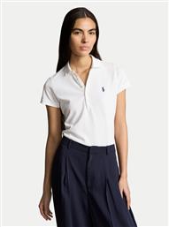 POLO 211870245001 ΛΕΥΚΟ SLIM FIT POLO RALPH LAUREN