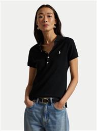 POLO 211870245005 ΜΑΥΡΟ SLIM FIT POLO RALPH LAUREN