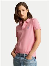 POLO 211935587001 ΡΟΖ REGULAR FIT POLO RALPH LAUREN