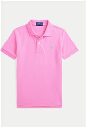 POLO 322703632196 ΡΟΖ REGULAR FIT POLO RALPH LAUREN