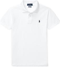 POLO 323547926 ΛΕΥΚΟ SLIM FIT POLO RALPH LAUREN
