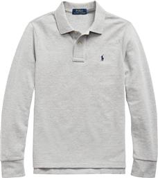 POLO 323708858014 ΓΚΡΙ SLIM FIT POLO RALPH LAUREN