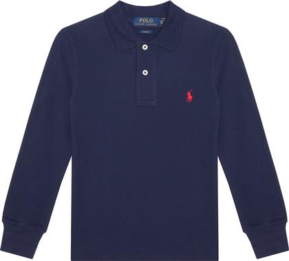 POLO 323708858024 ΣΚΟΥΡΟ ΜΠΛΕ SLIM FIT POLO RALPH LAUREN