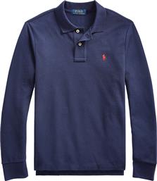 POLO 323708858024 ΣΚΟΥΡΟ ΜΠΛΕ SLIM FIT POLO RALPH LAUREN