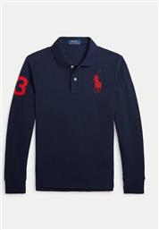 POLO 323708862040 ΣΚΟΥΡΟ ΜΠΛΕ SLIM FIT POLO RALPH LAUREN