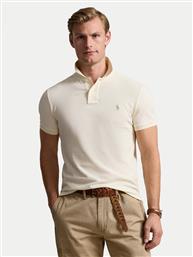 POLO 710536856417 ΕΚΡΟΥ SLIM FIT POLO RALPH LAUREN