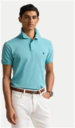 POLO 710536856439 ΠΡΑΣΙΝΟ SLIM FIT POLO RALPH LAUREN