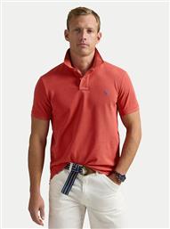 POLO 710536856443 ΚΟΚΚΙΝΟ SLIM FIT POLO RALPH LAUREN