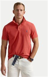 POLO 710536856443 ΚΟΚΚΙΝΟ SLIM FIT POLO RALPH LAUREN