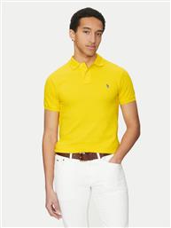 POLO 710536856446 ΚΙΤΡΙΝΟ SLIM FIT POLO RALPH LAUREN