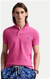 POLO 710536856447 ΡΟΖ SLIM FIT POLO RALPH LAUREN