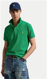 POLO 710536856456 ΠΡΑΣΙΝΟ SLIM FIT POLO RALPH LAUREN