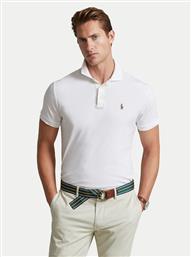 POLO 710713130003 ΛΕΥΚΟ CUSTOM SLIM FIT POLO RALPH LAUREN