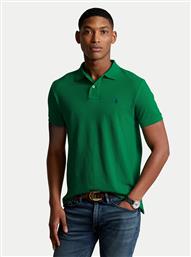 POLO 710795080019 ΠΡΑΣΙΝΟ SLIM FIT POLO RALPH LAUREN