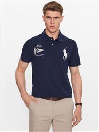 POLO 710910565001 ΣΚΟΥΡΟ ΜΠΛΕ REGULAR FIT POLO RALPH LAUREN