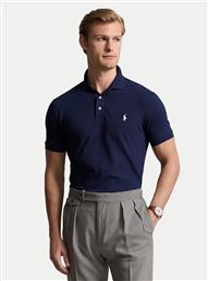 POLO 710941439003 ΣΚΟΥΡΟ ΜΠΛΕ CUSTOM SLIM FIT POLO RALPH LAUREN