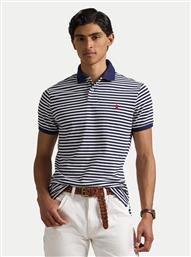 POLO 710956682001 ΣΚΟΥΡΟ ΜΠΛΕ CUSTOM SLIM FIT POLO RALPH LAUREN