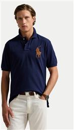 POLO 710958776001 ΣΚΟΥΡΟ ΜΠΛΕ REGULAR FIT POLO RALPH LAUREN