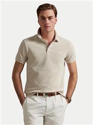 POLO 710963494002 ΜΠΕΖ CUSTOM SLIM FIT POLO RALPH LAUREN