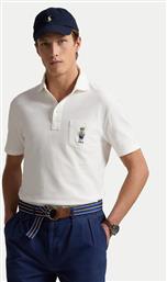 POLO 710963818001 ΛΕΥΚΟ CUSTOM FIT POLO RALPH LAUREN