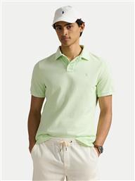 POLO 710969626001 ΠΡΑΣΙΝΟ CUSTOM SLIM FIT POLO RALPH LAUREN