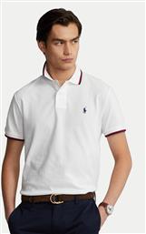 POLO CLASSICS 710842621002 ΛΕΥΚΟ SLIM FIT POLO RALPH LAUREN