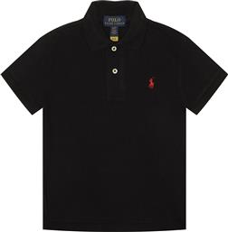POLO CORE REPLEN 322603252001 ΜΑΥΡΟ REGULAR FIT POLO RALPH LAUREN