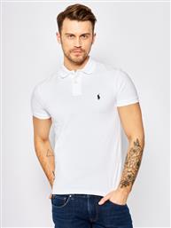 POLO CORE REPLEN 710548797 ΛΕΥΚΟ SLIM FIT POLO RALPH LAUREN