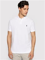 POLO CORE REPLEN 710666998 ΛΕΥΚΟ CUSTOM SLIM FIT POLO RALPH LAUREN