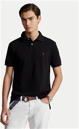 POLO CORE REPLEN 710782592 ΜΑΥΡΟ CUSTOM SLIM FIT POLO RALPH LAUREN