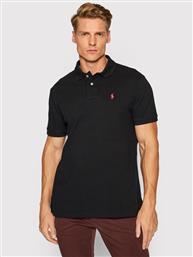 POLO CORE REPLEN 710782592 ΜΑΥΡΟ CUSTOM SLIM FIT POLO RALPH LAUREN από το MODIVO