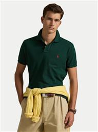 POLO CORE REPLEN 710782592 ΠΡΑΣΙΝΟ CUSTOM SLIM FIT POLO RALPH LAUREN