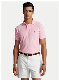 POLO CORE REPLEN 710782592 ΡΟΖ CUSTOM SLIM FIT POLO RALPH LAUREN