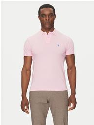 POLO CORE REPLEN 710795080 ΡΟΖ SLIM FIT POLO RALPH LAUREN