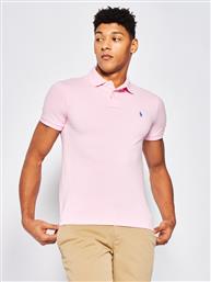 POLO CORE REPLEN 710795080 ΡΟΖ SLIM FIT POLO RALPH LAUREN