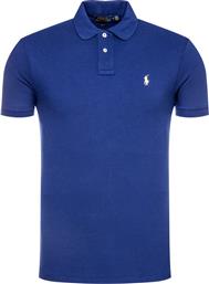 POLO CORE REPLEN 710795080 ΣΚΟΥΡΟ ΜΠΛΕ SLIM FIT POLO RALPH LAUREN