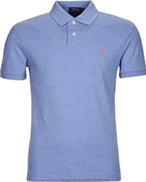 ΠΟΛΟ ΜΕ ΚΟΝΤΑ ΜΑΝΙΚΙΑ POLO AJUSTE SLIM FIT EN COTON BASIC MESH POLO RALPH LAUREN