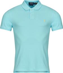 ΠΟΛΟ ΜΕ ΚΟΝΤΑ ΜΑΝΙΚΙΑ POLO AJUSTE SLIM FIT EN COTON BASIC MESH POLO RALPH LAUREN