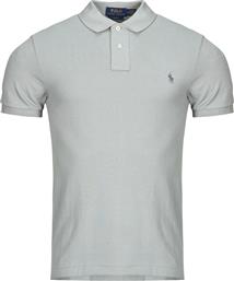 ΠΟΛΟ ΜΕ ΚΟΝΤΑ ΜΑΝΙΚΙΑ POLO AJUSTE SLIM FIT EN COTON BASIC MESH POLO RALPH LAUREN