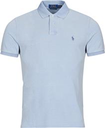 ΠΟΛΟ ΜΕ ΚΟΝΤΑ ΜΑΝΙΚΙΑ POLO COUPE DROITE EN COTON BASIC MESH POLO RALPH LAUREN