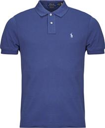 ΠΟΛΟ ΜΕ ΚΟΝΤΑ ΜΑΝΙΚΙΑ POLO COUPE DROITE EN COTON BASIC MESH POLO RALPH LAUREN
