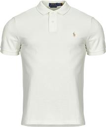 ΠΟΛΟ ΜΕ ΚΟΝΤΑ ΜΑΝΙΚΙΑ POLO COUPE DROITE EN COTON BASIC MESH POLO RALPH LAUREN