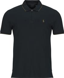 ΠΟΛΟ ΜΕ ΚΟΝΤΑ ΜΑΝΙΚΙΑ POLO STRETCH COL ZIPPE POLO RALPH LAUREN