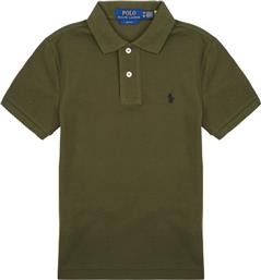 ΠΟΛΟ ΜΕ ΚΟΝΤΑ ΜΑΝΙΚΙΑ SLIM POLO-TOPS-KNIT POLO RALPH LAUREN