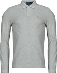 ΠΟΛΟ ΜΕ ΜΑΚΡΙΑ ΜΑΝΙΚΙΑ POLO AJUSTE DROIT EN COTON BASIC MESH POLO RALPH LAUREN