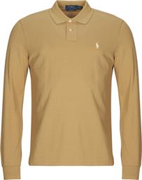 ΠΟΛΟ ΜΕ ΜΑΚΡΙΑ ΜΑΝΙΚΙΑ POLO COUPE DROITE EN COTON BASIC MESH POLO RALPH LAUREN