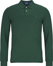 ΠΟΛΟ ΜΕ ΜΑΚΡΙΑ ΜΑΝΙΚΙΑ POLO COUPE DROITE EN COTON BASIC MESH POLO RALPH LAUREN