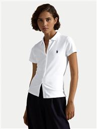 ΠΟΥΚΑΜΙΣΟ 211939272002 ΛΕΥΚΟ SLIM FIT POLO RALPH LAUREN